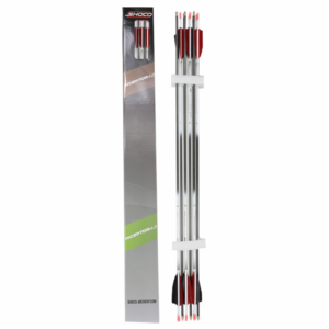 Komplet Strzał Karbonowych Shocq Fletched Arrow Inceptor 4.2 z lotkami naturalnymi 3”/zamontowanymi grotami